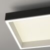 Q-Magong Plafonnier Luminaires Paul Neuhaus LED Noir, 1 lumière, Télécommandes