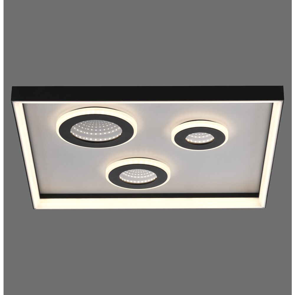 Dune Plafonnier Luminaires Paul Neuhaus LED Noir, 1 lumière, Télécommandes main product photo
