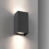 Block Applique murale Luminaires Paul Neuhaus LED Anthracite, 2 lumières