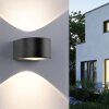 Carla Applique murale Luminaires Paul Neuhaus LED Anthracite, 2 lumières