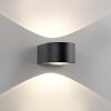 Carla Applique murale Luminaires Paul Neuhaus LED Anthracite, 2 lumières