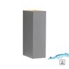 Block Applique murale Luminaires Paul Neuhaus LED Gris, 2 lumières