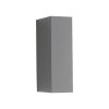 Block Applique murale Luminaires Paul Neuhaus LED Gris, 2 lumières