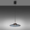 E-Moon Suspension Luminaires Paul Neuhaus LED Gris, 2 lumières, Télécommandes