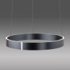 E-Clipse Suspension Luminaires Paul Neuhaus LED Gris, 2 lumières, Télécommandes