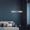 E-Clipse Suspension Luminaires Paul Neuhaus LED Argenté, 2 lumières, Télécommandes