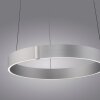 E-Clipse Suspension Luminaires Paul Neuhaus LED Argenté, 2 lumières, Télécommandes