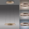 E-Clipse Suspension Luminaires Paul Neuhaus LED Bronze, 2 lumières, Télécommandes