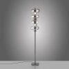 Popup Lampadaire Luminaires Paul Neuhaus LED Gris, 12 lumières