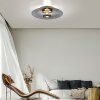 Vitrum Plafonnier Luminaires Paul Neuhaus LED Gris, 2 lumières