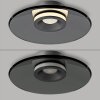 Moon Plafonnier Luminaires Paul Neuhaus LED Gris, 2 lumières