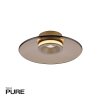 Moon Plafonnier Luminaires Paul Neuhaus LED Bronze, 2 lumières