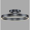 Loop Plafonnier Luminaires Paul Neuhaus LED Gris, 2 lumières, Télécommandes