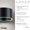 Clipse Applique murale Luminaires Paul Neuhaus LED Gris, 2 lumières