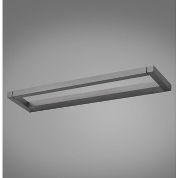 Puro Applique murale Luminaires Paul Neuhaus LED Gris, 1 lumière