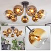 Koyoto Plafonnier, Boule lumineuse Or, Clair, 7 lumières