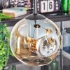 Ripoll Suspension, Boule lumineuse, Suspension grappe Ambre, 3 lumières