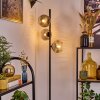 Ripoll Lampadaire Clair, Fumé, 3 lumières