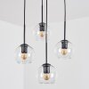 Koyoto Suspension, Boule lumineuse, Suspension grappe Clair, 4 lumières