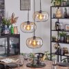 Apedo Suspension, Suspension, Suspension grappe Ambre, Clair, 3 lumières