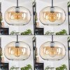 Apedo Suspension, Suspension, Suspension grappe Ambre, Clair, 3 lumières