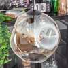 Ripoll Suspension, Boule lumineuse, Suspension grappe Ambre, Clair, 3 lumières
