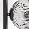 Ripoll Lampadaire Chrome, Fumé, 3 lumières