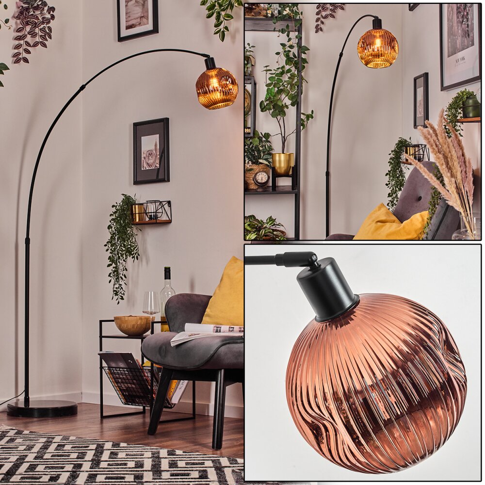Ripoll Lampadaire Noir, 1 lumière main product photo