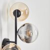 Gastor Boule lumineuse, Applique murale Ambre, Clair, Fumé, 3 lumières