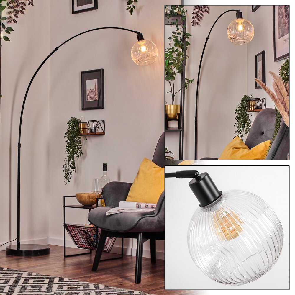 Ripoll Lampadaire Noir, 1 lumière main product photo
