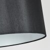 Soungou Lampadaire, Lampadaires arc Nickel mat, Noir, 1 lumière