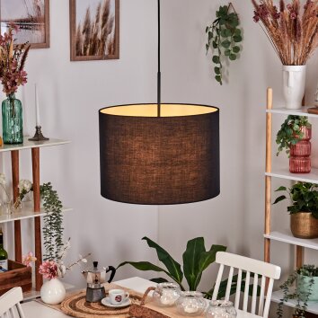 Bassagoda Suspension, Suspension Noir, Blanc, 1 lumière