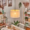 Bassagoda Suspension, Suspension beige, Blanc, 1 lumière