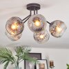 Ripoll Plafonnier, Boule lumineuse Clair, Fumé, 5 lumières