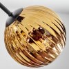 Ripoll Plafonnier, Boule lumineuse Or, 5 lumières