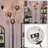 Ripoll Boule lumineuse, Lampadaire Chrome, Fumé, 3 lumières