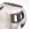 Ripoll Boule lumineuse, Lampadaire Chrome, Fumé, 3 lumières