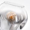 Ripoll Boule lumineuse, Lampadaire Clair, Fumé, 3 lumières