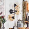 Koyoto Boule lumineuse, Applique murale Ambre, Clair, 3 lumières