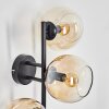 Koyoto Boule lumineuse, Applique murale Ambre, Clair, 3 lumières
