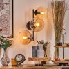 Koyoto Boule lumineuse, Applique murale Ambre, Clair, 3 lumières