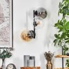 Gastor Boule lumineuse, Applique murale Ambre, Clair, Fumé, 3 lumières