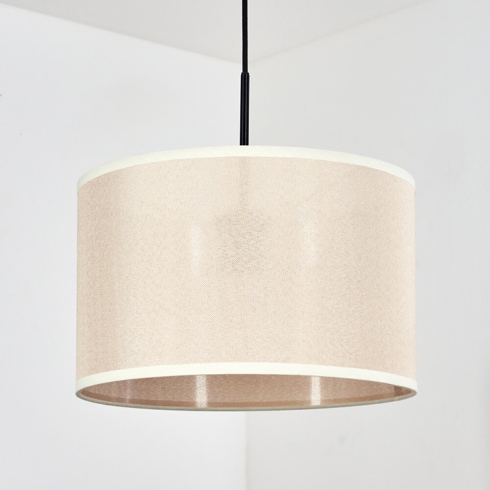Bassagoda Suspension, Suspension beige, Blanc, 1 lumière