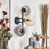 Koyoto Boule lumineuse, Applique murale Ambre, Clair, Fumé, 3 lumières