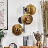Koyoto Boule lumineuse, Applique murale Or, 3 lumières