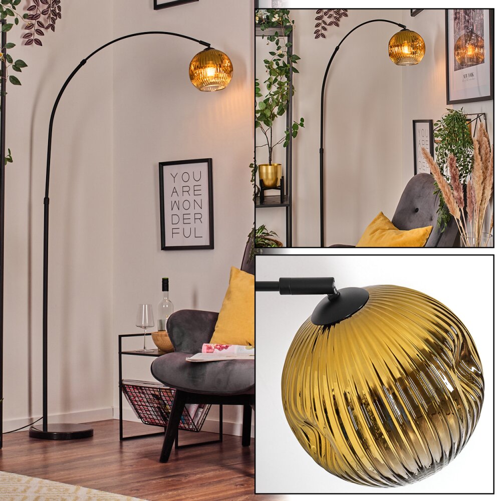 Ripoll Lampadaire Noir, 1 lumière main product photo