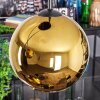 Koyoto Suspension, Boule lumineuse, Suspension grappe 30 cm Or, 3 lumières