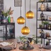 Koyoto Suspension, Boule lumineuse, Suspension grappe 30 cm Or, 3 lumières
