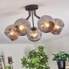 Ripoll Plafonnier, Boule lumineuse Fumé, 5 lumières