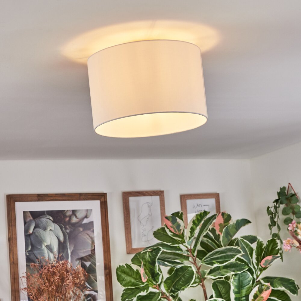 Bassagoda Plafonnier Blanc, 1 lumière